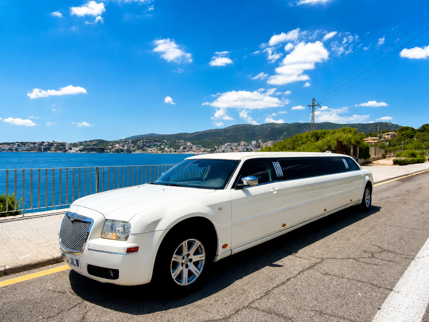 Chrysler stretch limousine in Mallorca 1